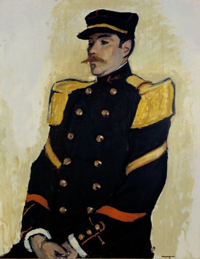 Sergeant van het Koloniale Regiment door Albert Marquet