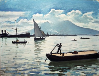 De Baai van Napels door Albert Marquet