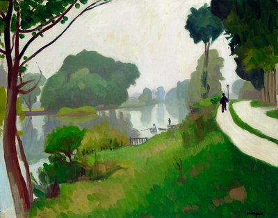 De Marne bij Varenne-Saint-Hilaire door Albert Marquet