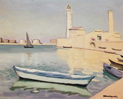 De Haven van Sete door Albert Marquet