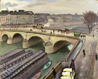 De Seine in Parijs, ca. 1907 door Albert Marquet