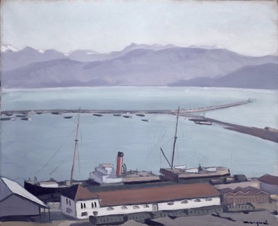 Uitzicht op Bougie, Algiers door Albert Marquet