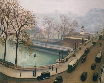 Uitzicht op de Seine, ca. 1935 door Albert Marquet