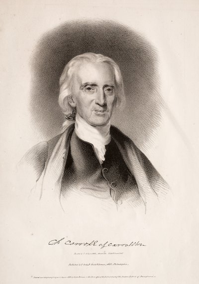 Charles Carroll van Carrollton, Maryland door Albert Newsam