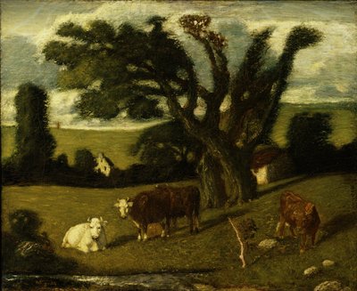 Pastorale studie door Albert Pinkham Ryder