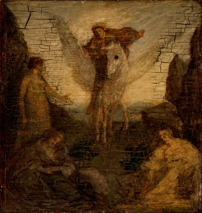 Pegasus door Albert Pinkham Ryder