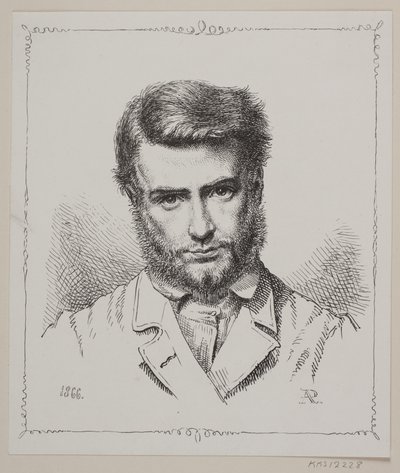 Zelfportret door Albert Price