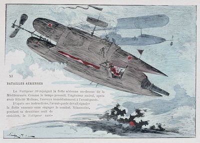 Een luchtschip: de Voltigeur 39 - in 