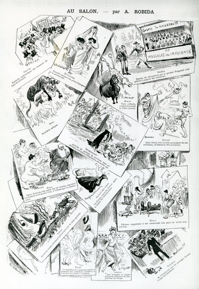 In de salon, uit 