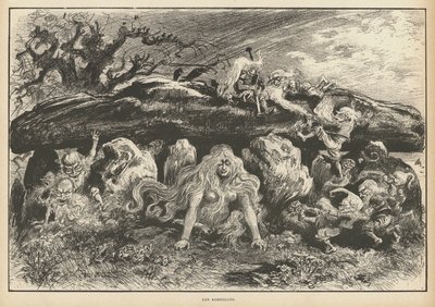 Korrigans, geesten uit de Bretonse legende door Albert Robida