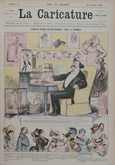 Moord of echtscheiding, omslag van 