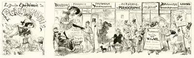 De Grote Pornografie-epidemie door Albert Robida