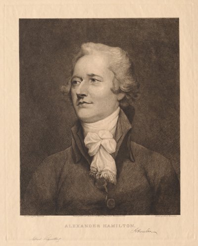 Alexander Hamilton door Albert Rosenthal
