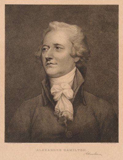 Alexander Hamilton, 1895 door Albert Rosenthal