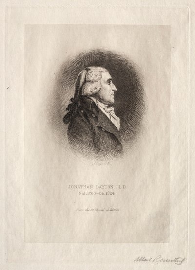 Jonathan Dayton door Albert Rosenthal