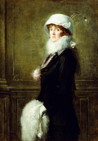 Portret van mevrouw H. Bryan Owsley, Philadelphia door Albert Rosenthal