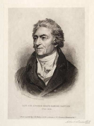 Sir Andrew Snape Hammond door Albert Rosenthal