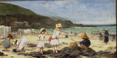 Onze Buren aan de Kust, Granville, Frankrijk door Albert Snr. Ludovici