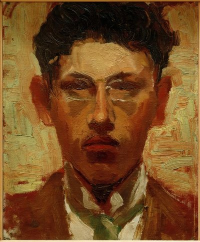 Portret Patriz Huber door Albert Weisgerber