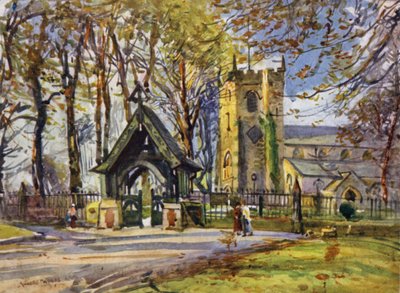 Penwortham door Albert Woods