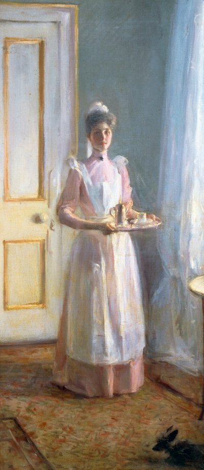 De dienaar, c.1900 door Albert de Belleroche