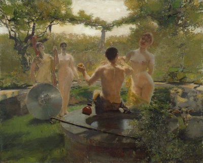 Het oordeel van Paris door Albert von Keller