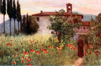 Kloostertuin van San Cosimato, Vicovaro door Alberto Pisa