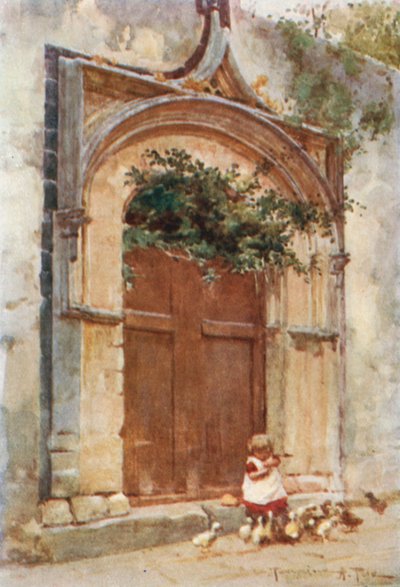 Poort bij Taormina door Alberto Pisa
