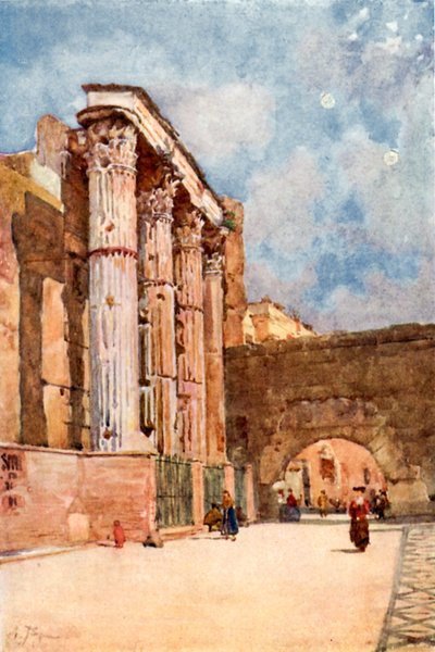 Tempel van Mars Ultor door Alberto Pisa