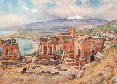 Het Theater, Taormina door Alberto Pisa