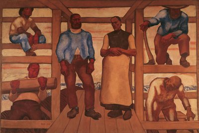 Het leven door Albin Egger Lienz