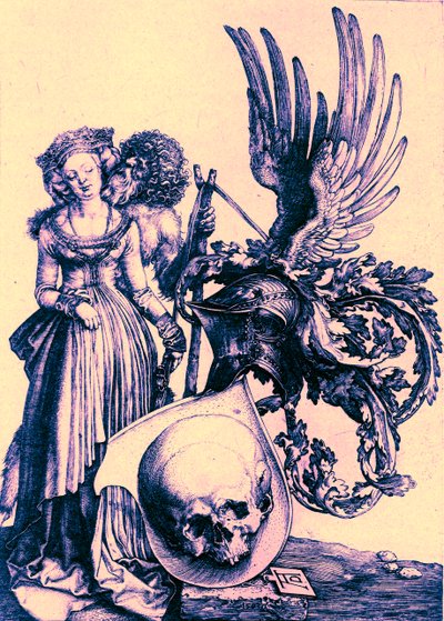 Het Wapen van de Dood door Albrecht (after) Durer or Duerer