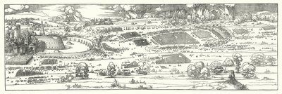 Het Beleg van een Vesting door Albrecht (after) Durer or Duerer