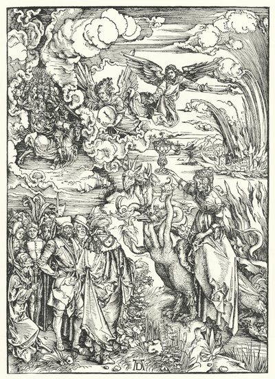 De Hoer van Babylon door Albrecht (after) Durer or Duerer