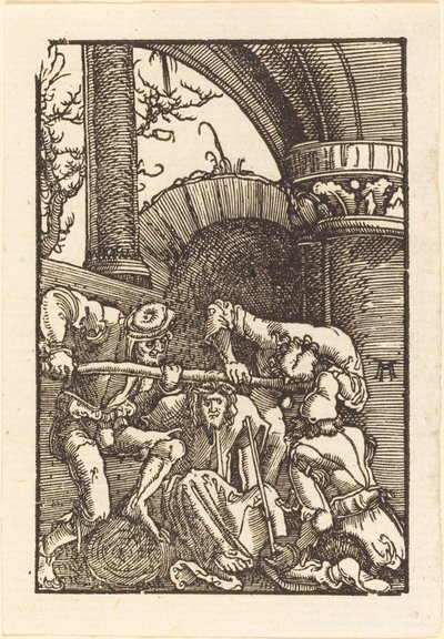 Christus gekroond met doornen door Albrecht Altdorfer