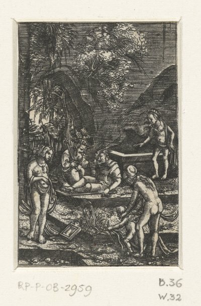 Droom van Paris door Albrecht Altdorfer