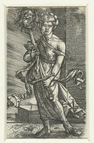 Judith met het hoofd van Holofernes door Albrecht Altdorfer