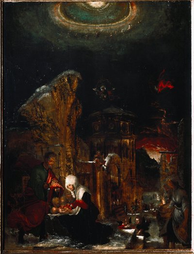 Geboorte door Albrecht Altdorfer