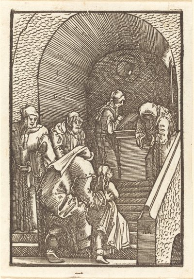 Presentatie van de Maagd door Albrecht Altdorfer