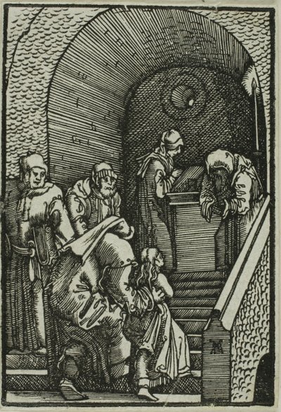 Presentatie van de Maagd, uit De Val en Verlossing van de Mens door Albrecht Altdorfer
