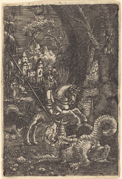 Sint Joris door Albrecht Altdorfer