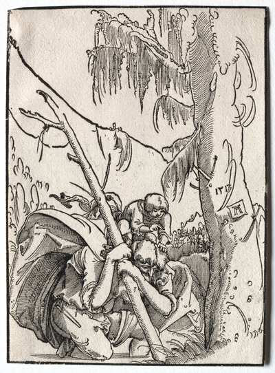 Sint Christoffel door Albrecht Altdorfer