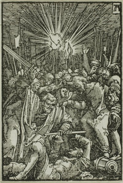 Het Verraad, uit De Val en Verlossing van de Mens door Albrecht Altdorfer