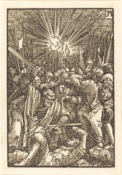 Het verraad van Christus door Albrecht Altdorfer