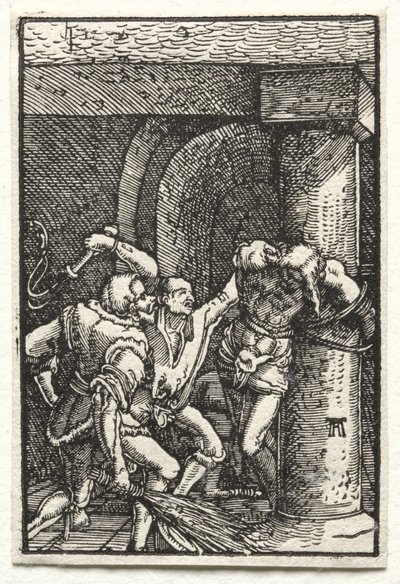 De Val en Verlossing van de Mens: Geseling van Christus, c. 1515 door Albrecht Altdorfer