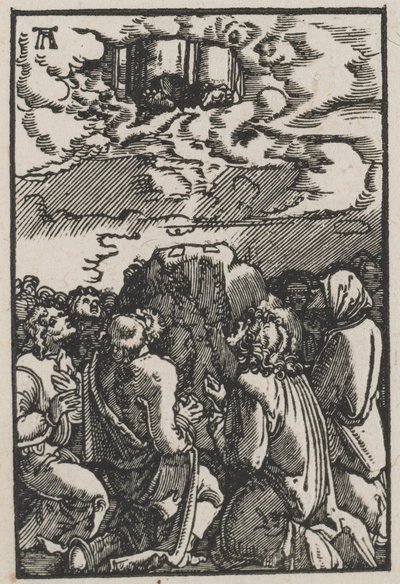 De Val en Verlossing van de Mens: De Hemelvaart door Albrecht Altdorfer