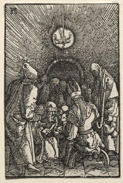 De val en verlossing van de mens: De besnijdenis door Albrecht Altdorfer