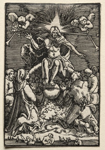 De Val en Verlossing van de Mens: Het Laatste Oordeel, ca. 1515 door Albrecht Altdorfer