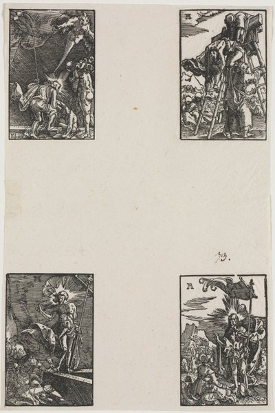 De Val en Verlossing van de Mens, ca. 1515 door Albrecht Altdorfer