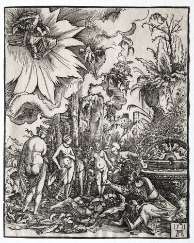 Het oordeel van Paris door Albrecht Altdorfer
